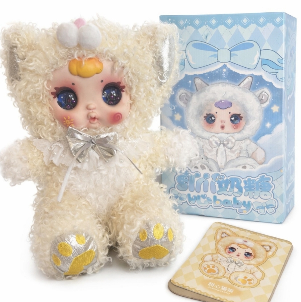MM Milk Candy Sweetheart Baby - 400% Plush - Kitty - Liquid Eyes - NEW